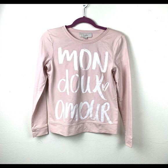 Ann Taylor Loft Pink Mon Doux Amour Sweater Sz Sm - Picture 2 of 7